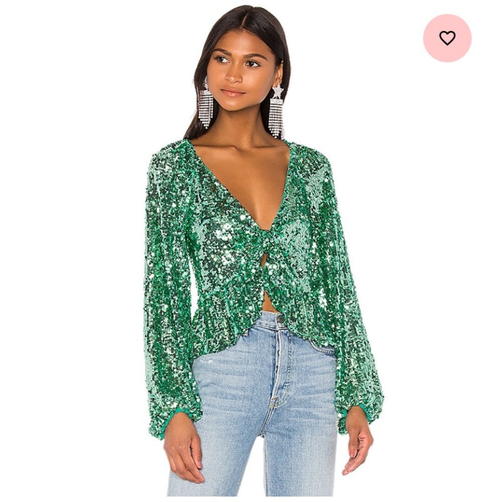 Madeleine Sequin Top